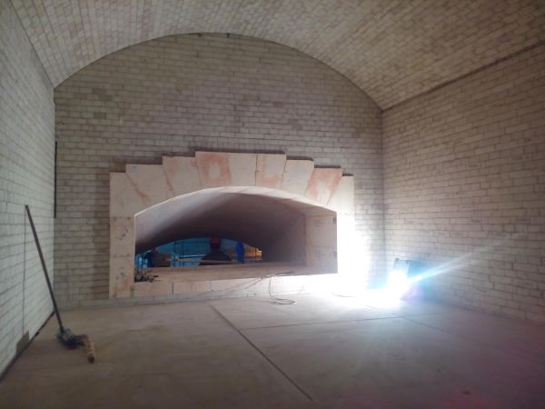 Реконструкция стекловаренной печи на 220 тонн Гостомельского стеклозавода