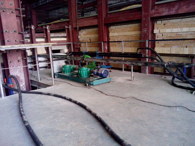 Выводка стекловаренной печи на 250 тонн Курловского стекловаренного завода «Символ»